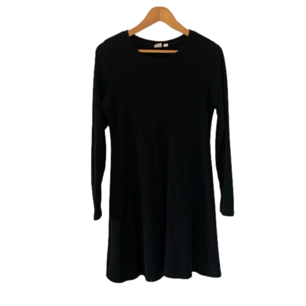 GAP | Black Long Sleeve Knit Dress​